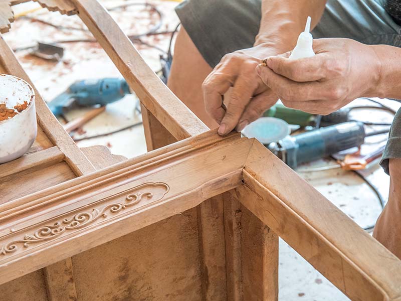 犍为旧家具翻新改色怎么做